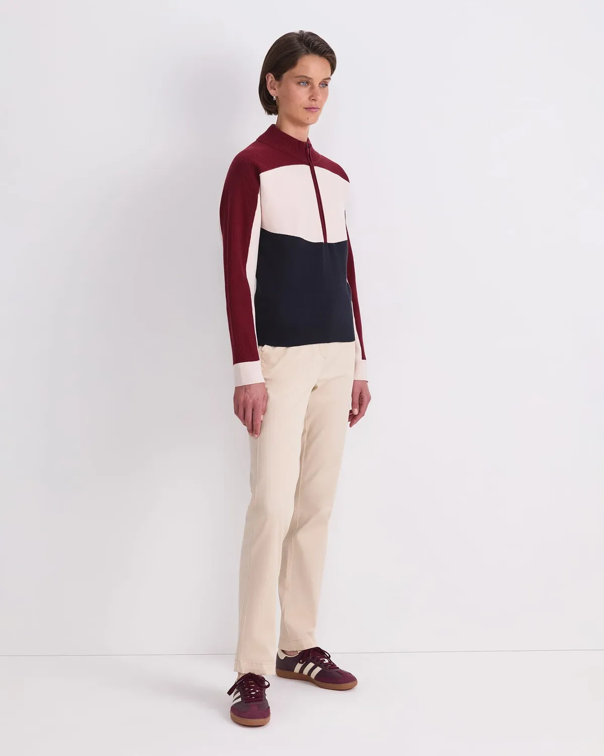 Sportscraft Club Sport maglione mezza zip