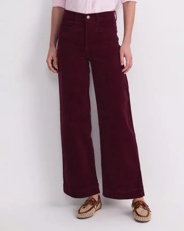 Sportscraft Cleo Cord Wide Leg 121410 jeans donna velluto