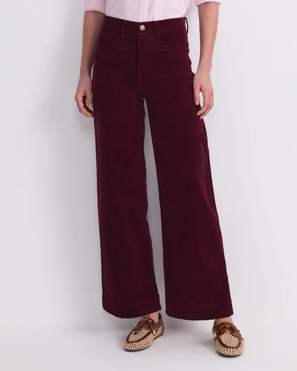 Sportscraft Cleo Cord Wide Leg 121410 jeans donna velluto