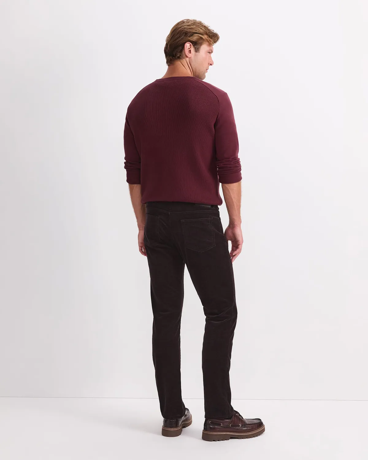 Sportscraft Hudson Cord pantaloni uomo velluto stretch