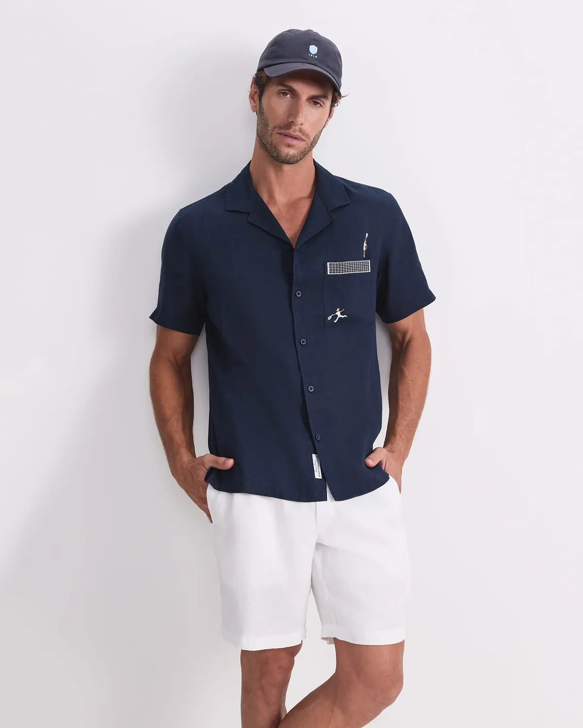 Sportscraft Club camicia donna lino manica corta