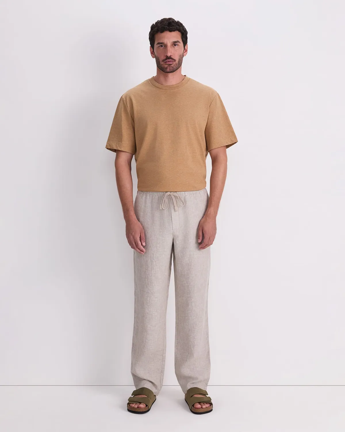 Sportscraft Caffery pantalone lino tinta in filo