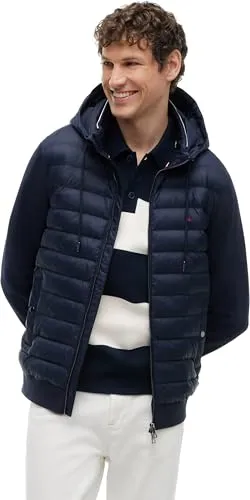 Tommy Hilfiger Mix Media RWB MW0MW44942 felpa uomo M cappuccio