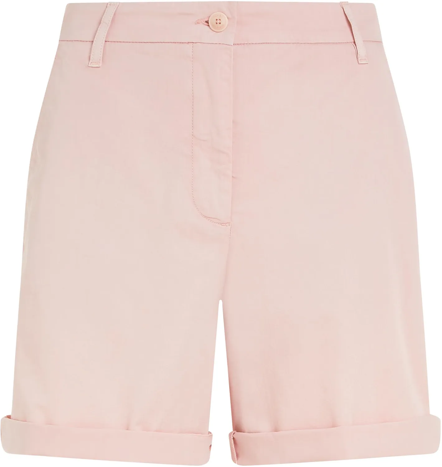 Tommy Hilfiger Mom Fit shorts chino donna rosa