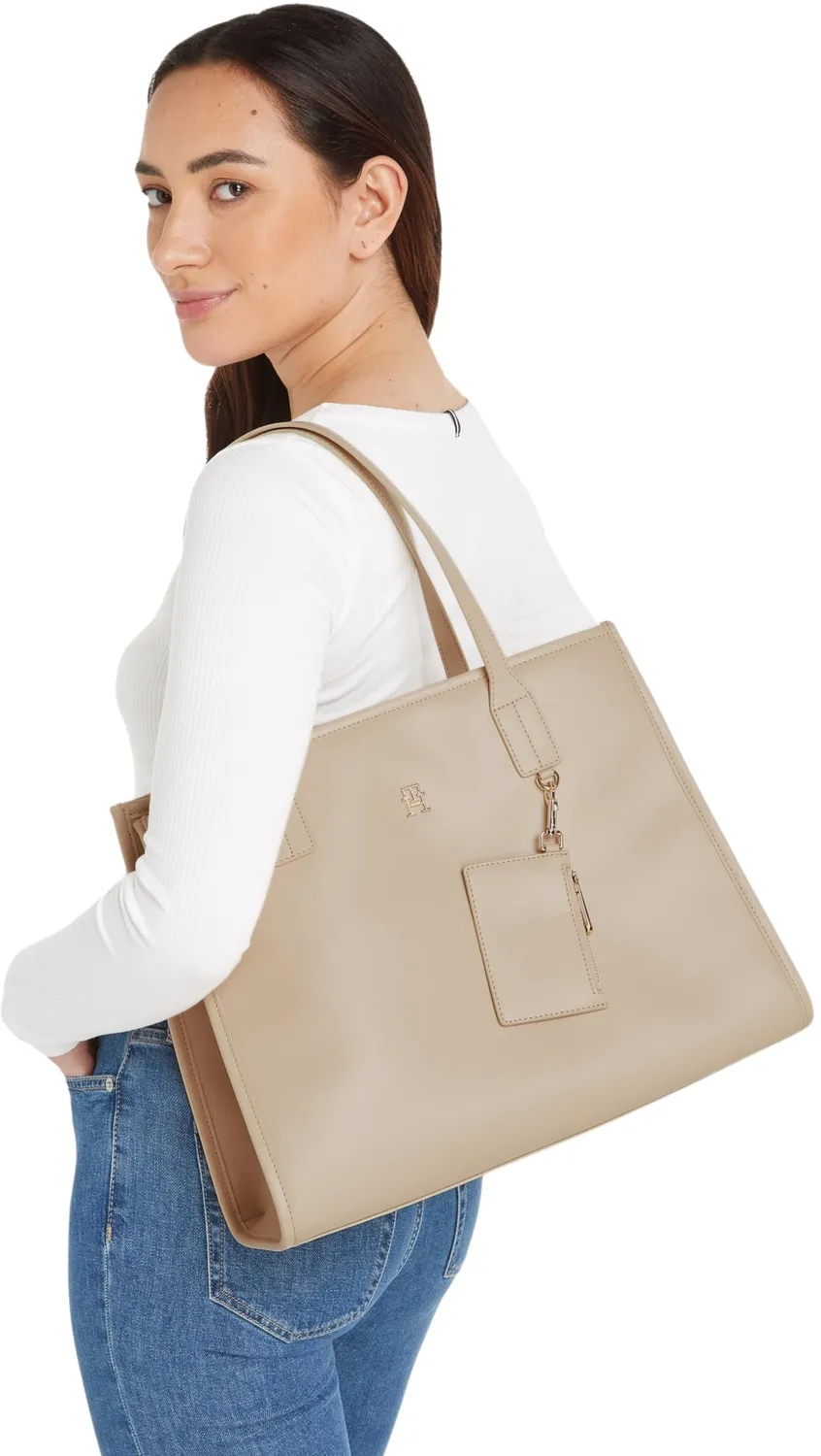 Tommy Hilfiger TH City Tote AW0AW15690 borsa donna