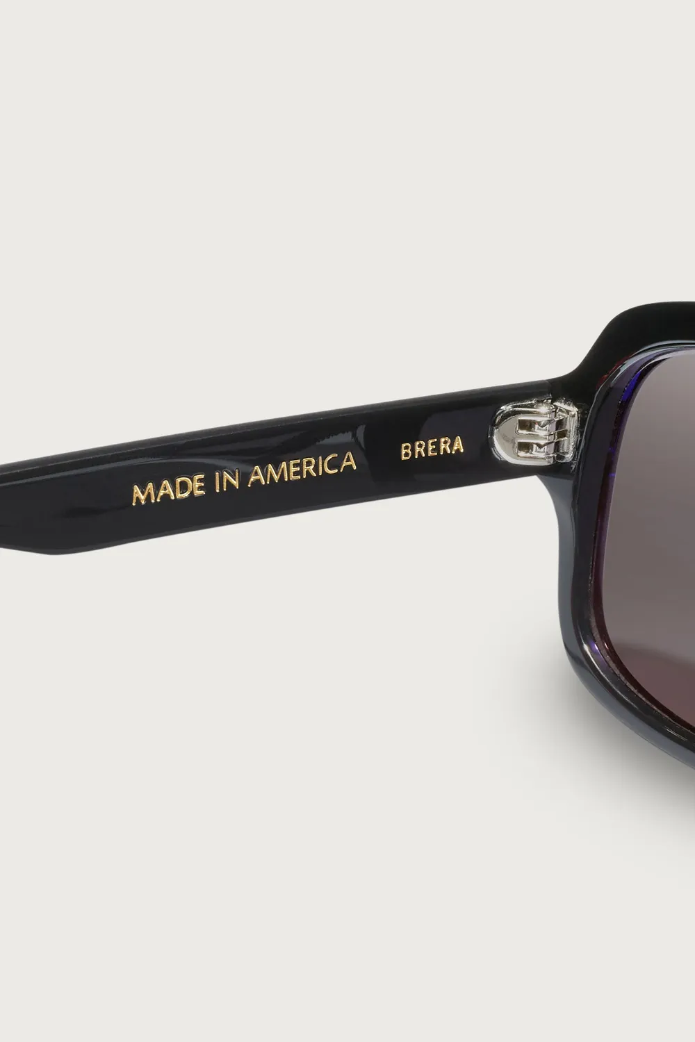 Massimo Alba Brera occhiali da sole nero unisex