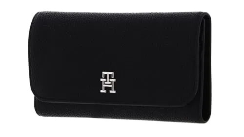 Tommy Hilfiger TH Emblem Flap portafoglio donna carte