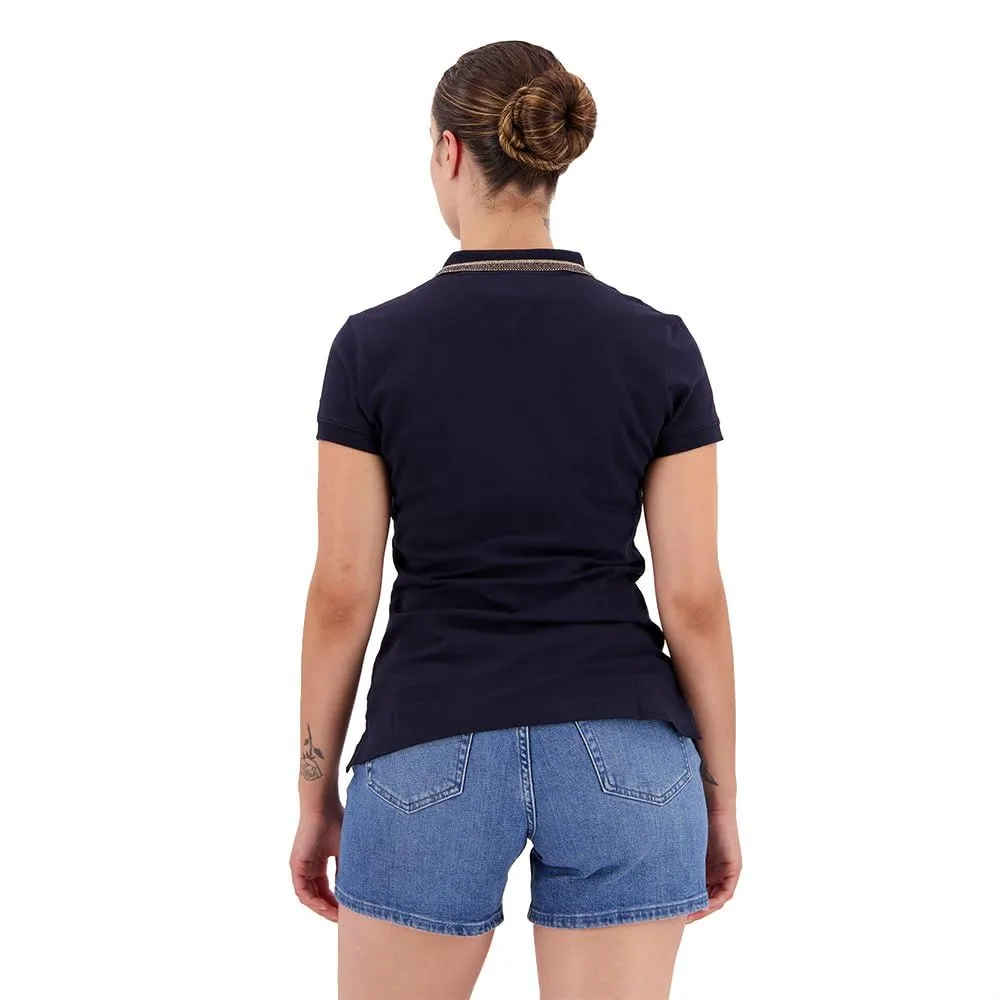 Tommy Hilfiger Suki pantaloncini donna denim straight HW blu