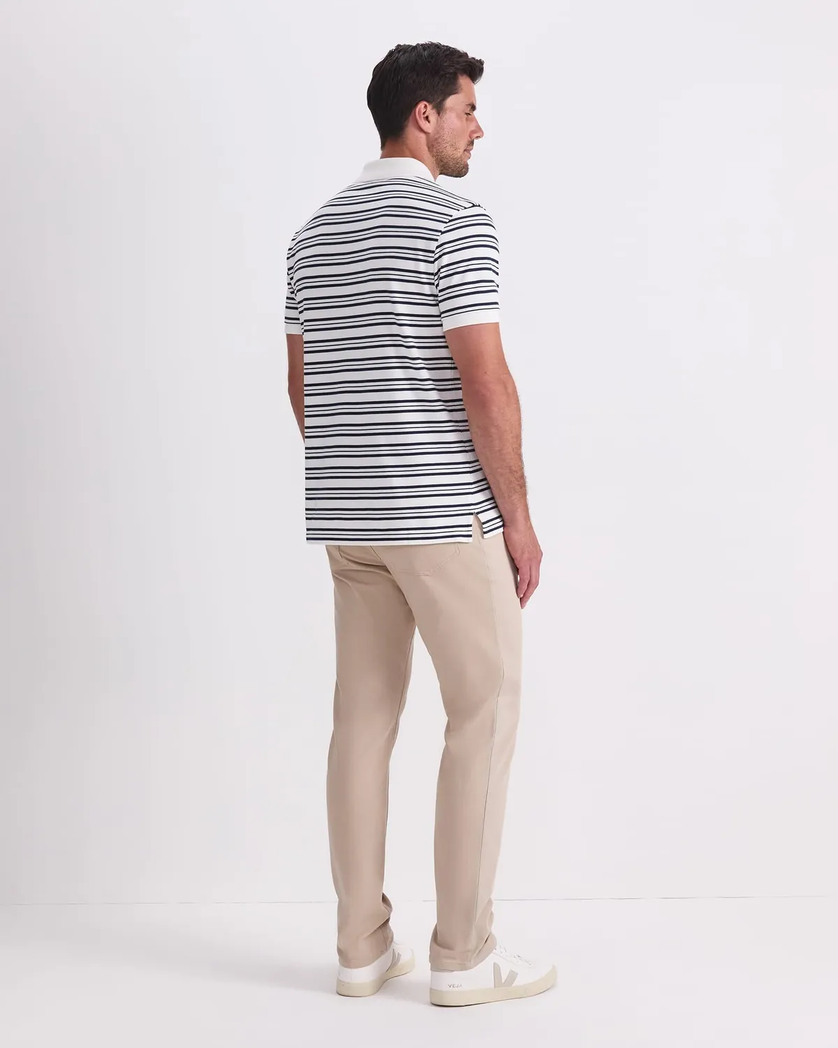 Sportscraft SC Stripe Pique Polo 208081 uomo cotone