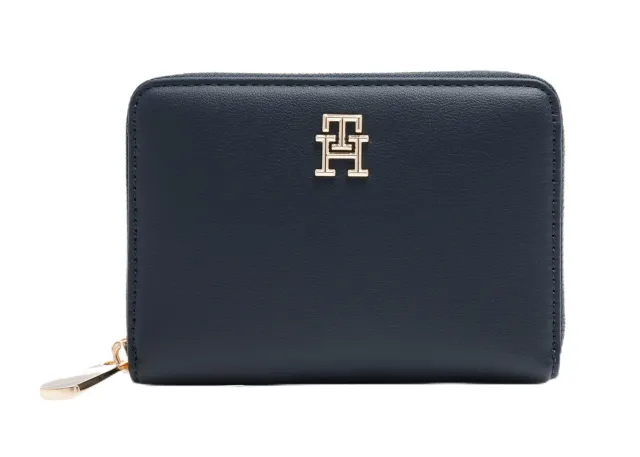 Tommy Hilfiger Poppy Reform Zip Portafoglio Donna Blu