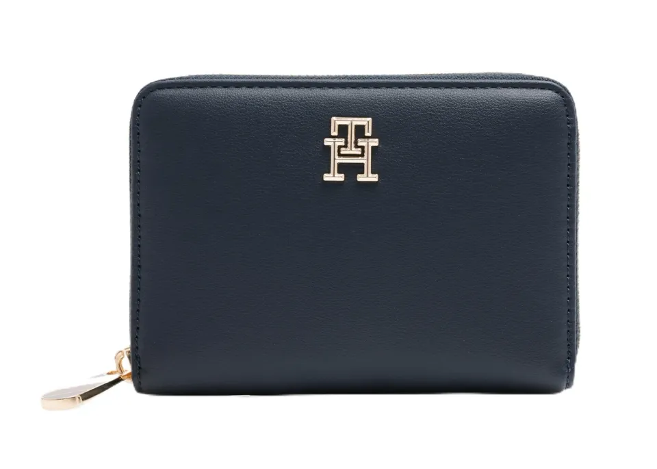 Tommy Hilfiger Poppy Reform Zip Portafoglio Donna Blu