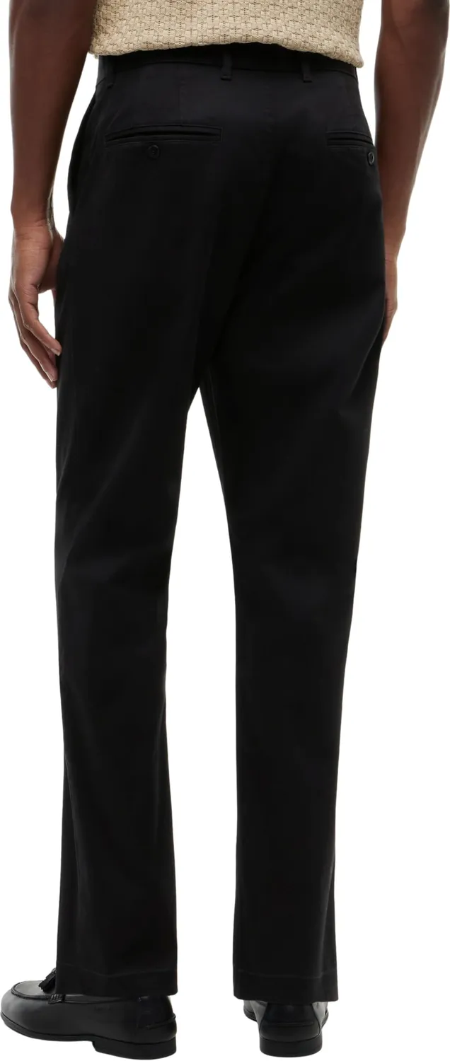 Tommy Hilfiger chino uomo 32W/32L nero dritto