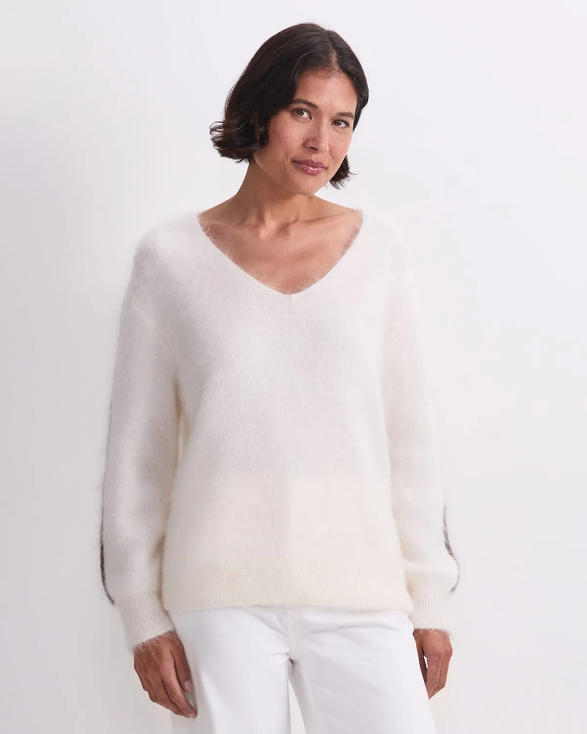 Sportscraft Tatiana Mohair maglione donna scollo V