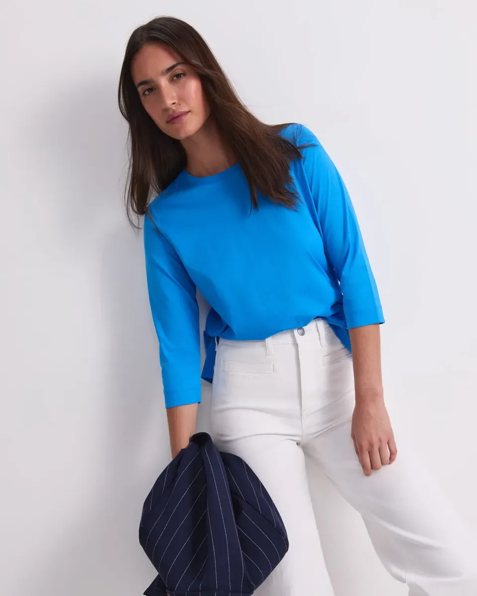 Sportscraft maglietta donna cotone manica 3/4