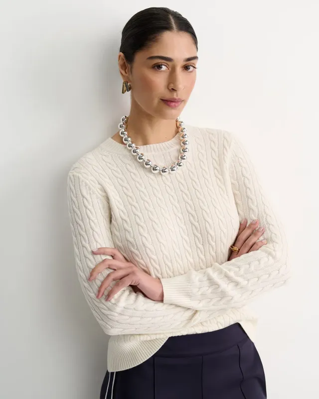 Sportscraft Baby Cable maglione lana merino regular