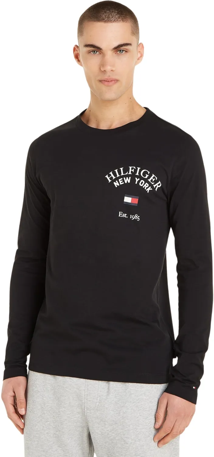 Tommy Hilfiger Maglia Manica Lunga uomo bianca XS