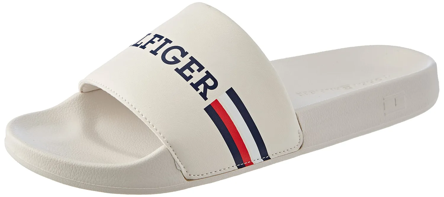 Tommy Hilfiger Corporate Flag FM0FM04613 ciabatte uomo blu slide