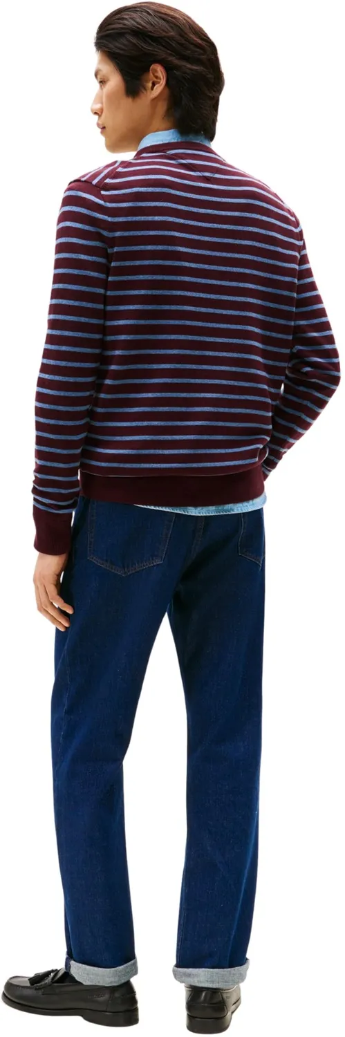 Tommy Hilfiger Essential Cotton pullover uomo bordeaux XXL