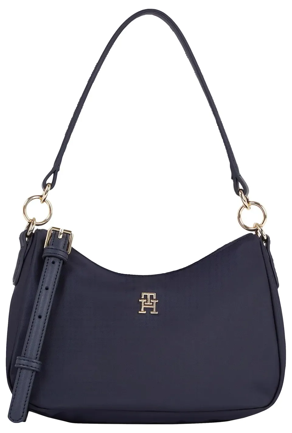Tommy Hilfiger Poppy borsa hobo donna piccola nera