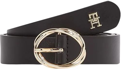 Tommy Hilfiger Chic 2,5 cm cintura pelle donna nera