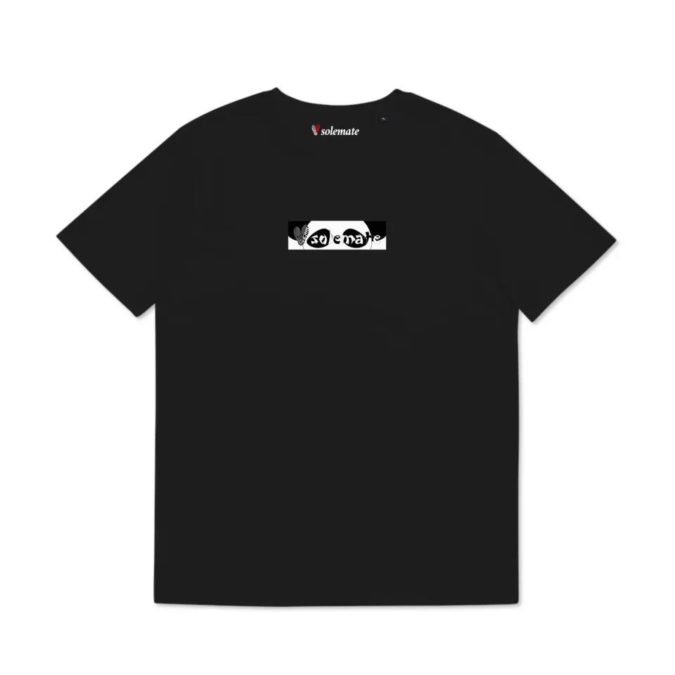 Solemate Panda Box Logo t-shirt cotone unisex