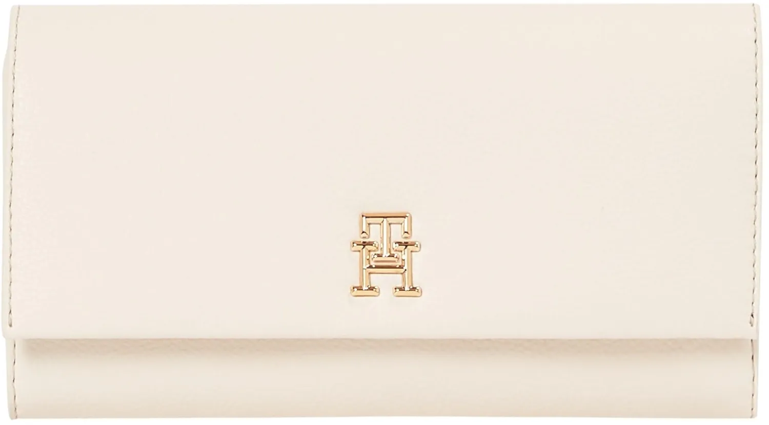 Tommy Hilfiger Legacy Flap portafoglio donna nero chiusura busta
