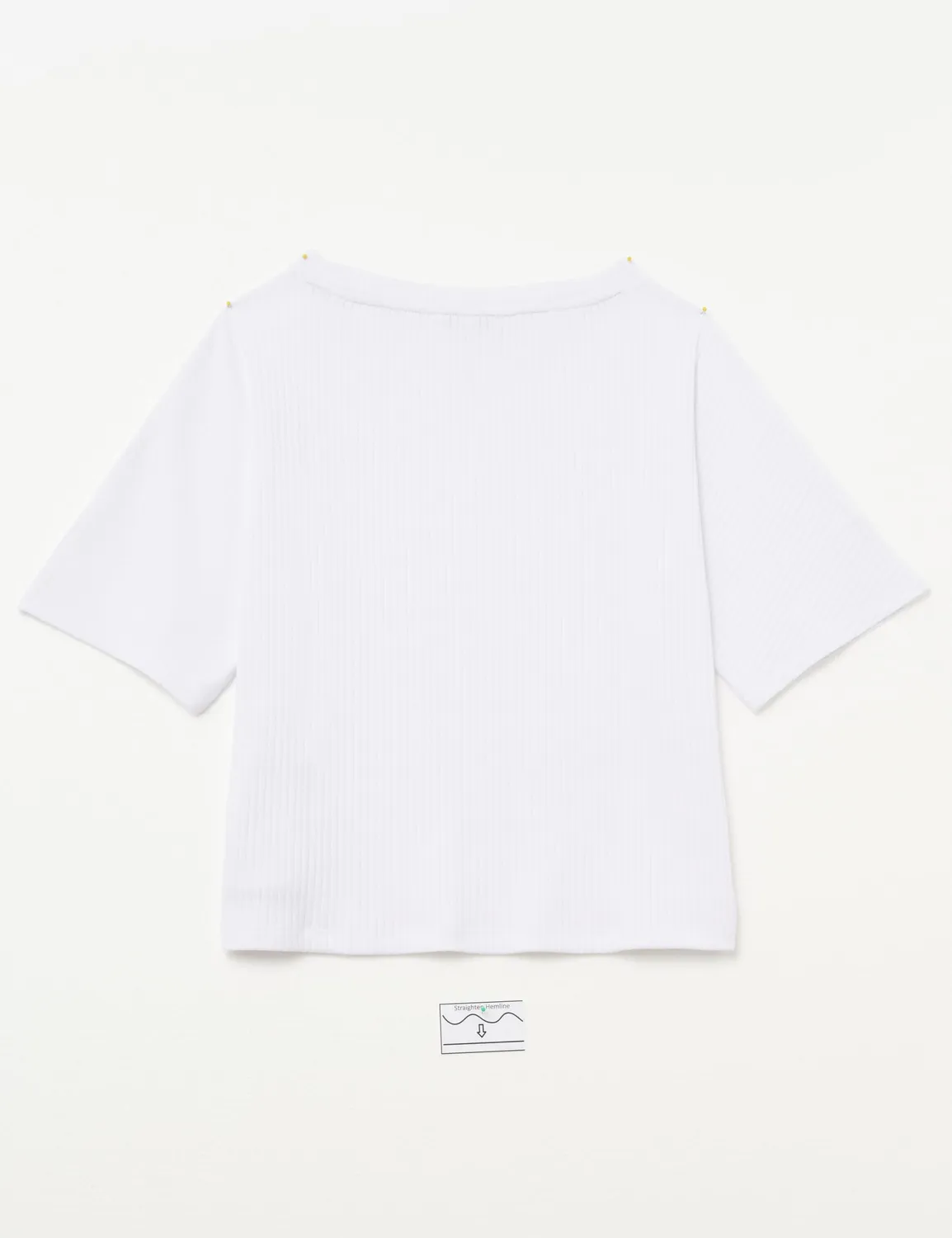 Tommy Hilfiger UW0UW05572 t-shirt donna maniche corte cotone