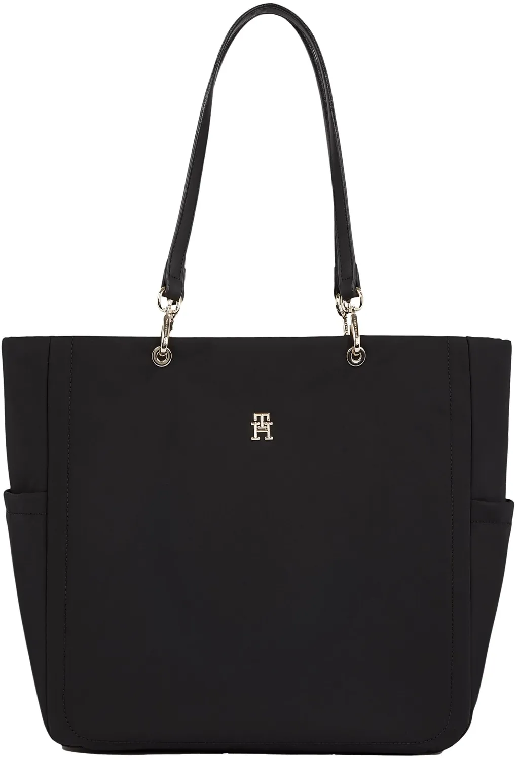 Tommy Hilfiger Spring borsa tote blu Space Blue con zip
