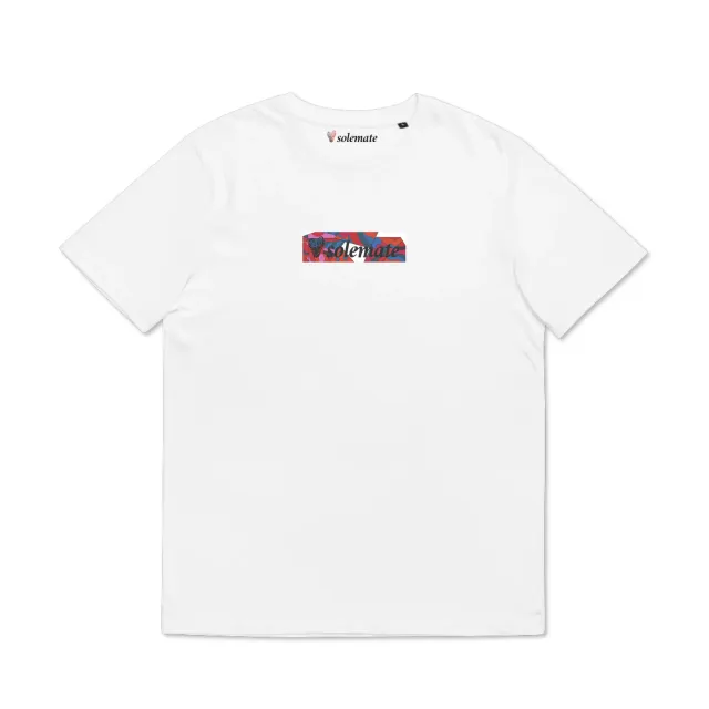 Solemate Abstract Art Box Logo t-shirt bianca