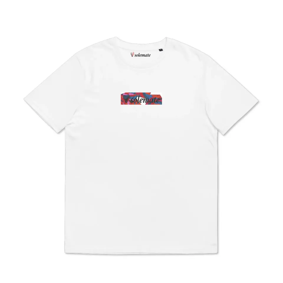 Solemate Abstract Art Box Logo t-shirt bianca