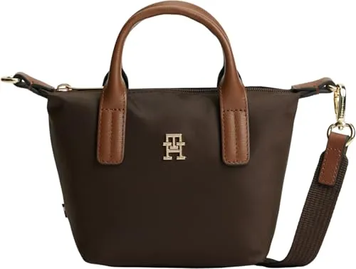 Tommy Hilfiger Popette Micro Tote AW0AW18368 marrone donna