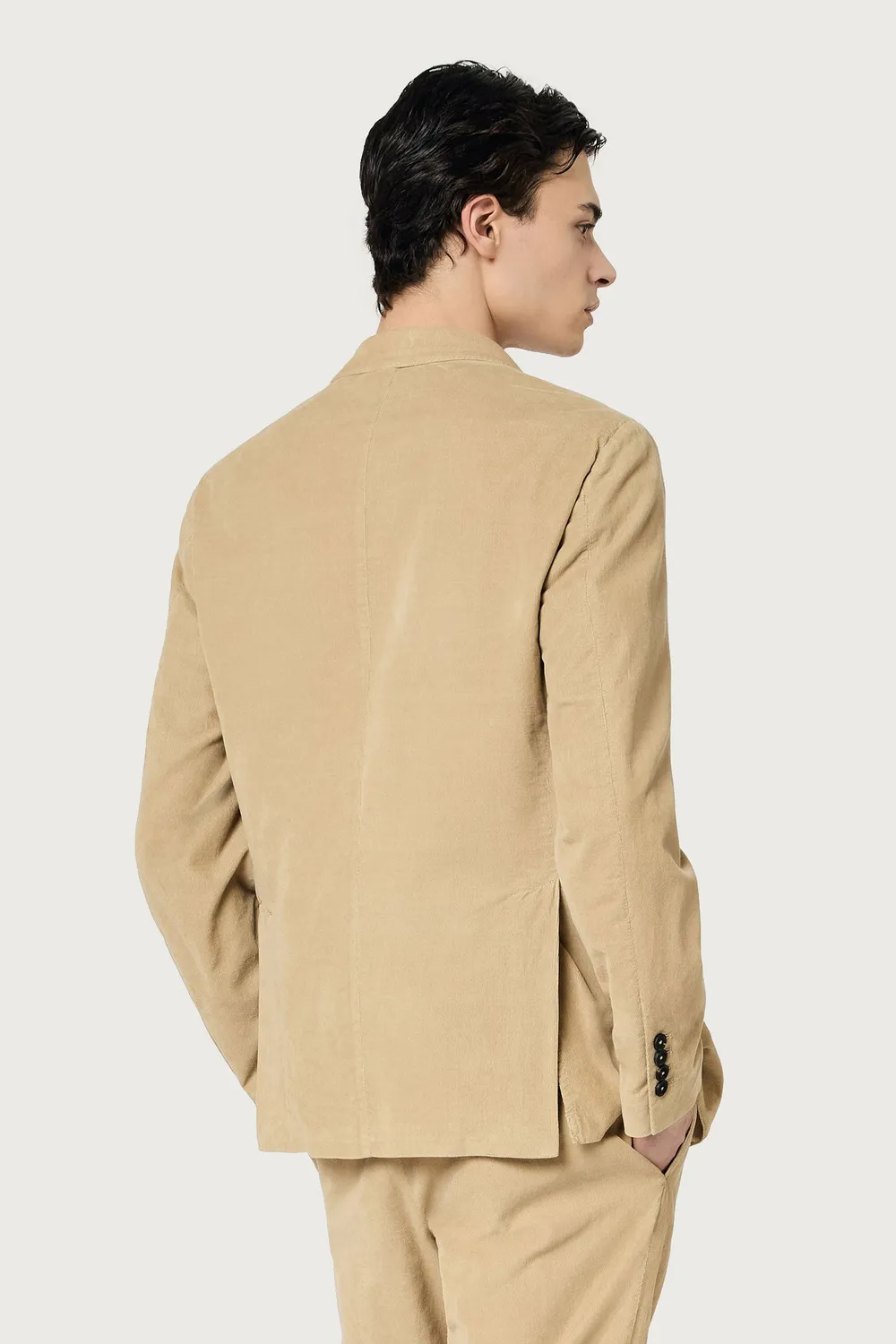 Massimo Alba Sloop completo velluto desert cotone