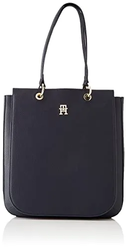 Tommy Hilfiger Emblem Work Tote borsa space blue