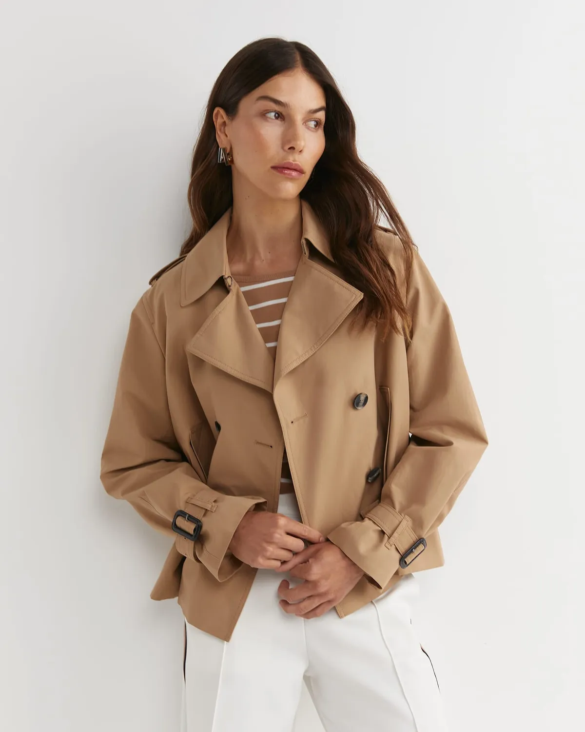 Sportscraft Audrey trench donna corto doppiopetto