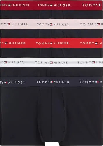 Tommy Hilfiger 5P Trunk UM0UM03893 boxer uomo L 5 pezzi cotone