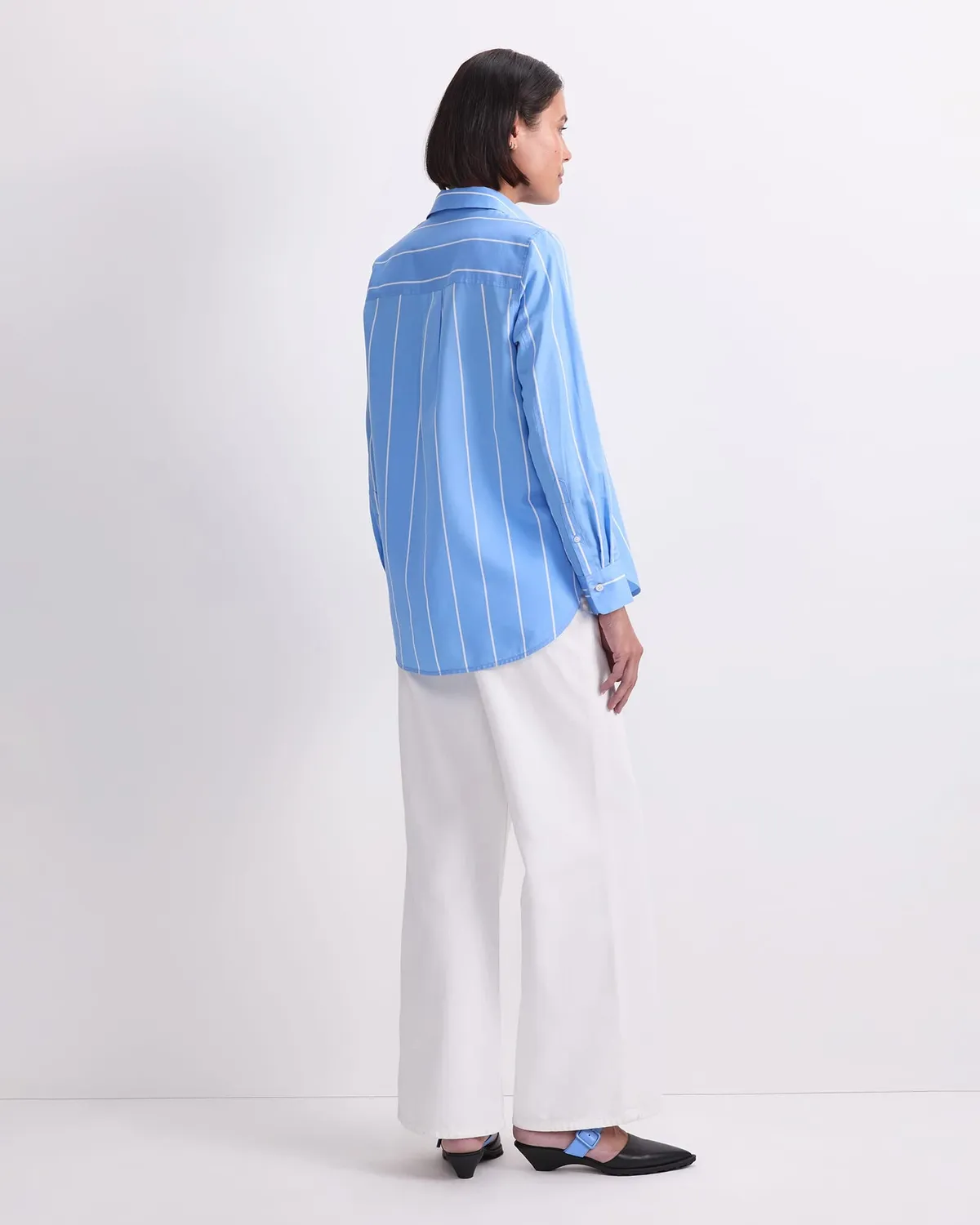 Sportscraft Hannah camicia donna righe cotone seta