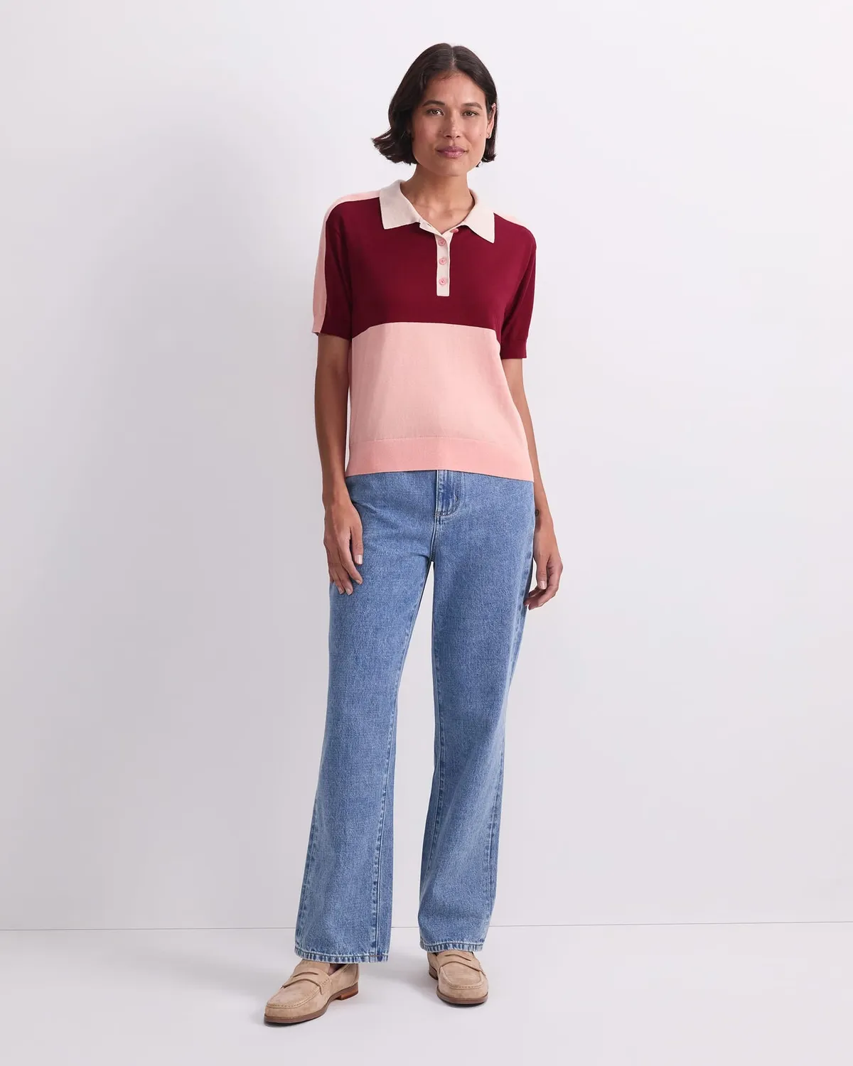 Sportscraft Alphine polo donna cotone seta