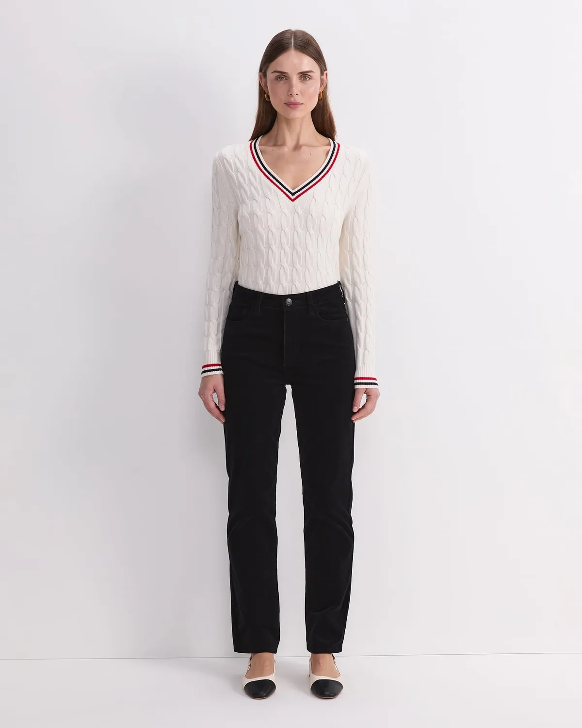 Sportscraft Cleo Straight pantaloni donna velluto