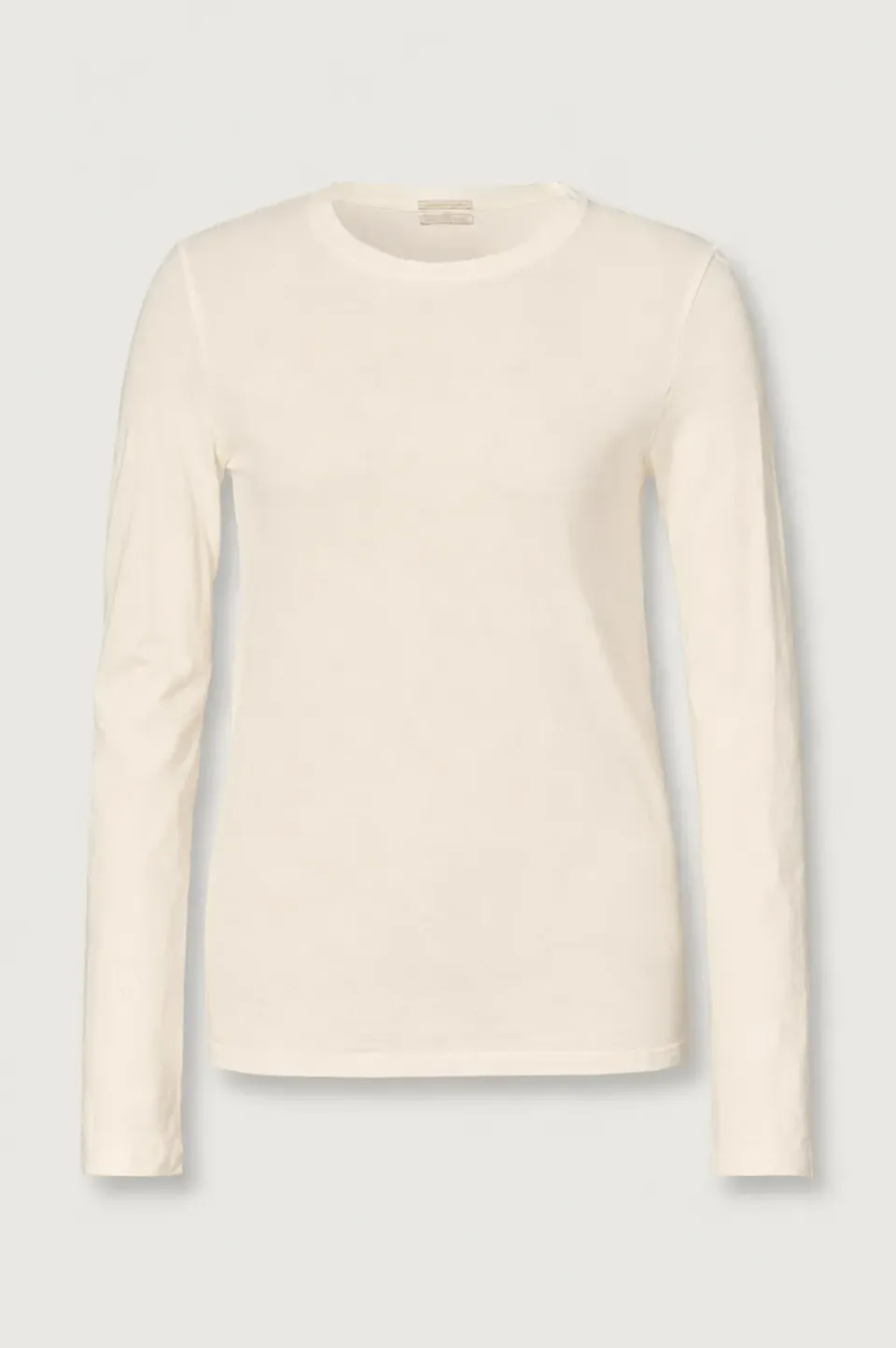 Massimo Alba Masa t-shirt maniche lunghe soft white cashmere