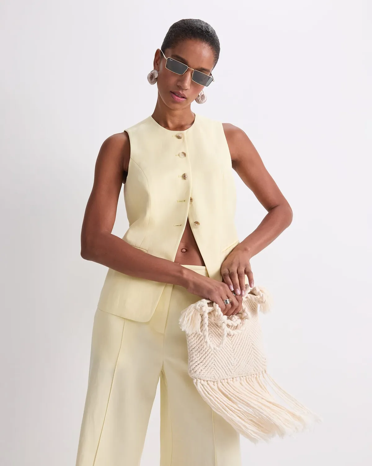 Sportscraft Valerie gilet donna sartoriale foderato