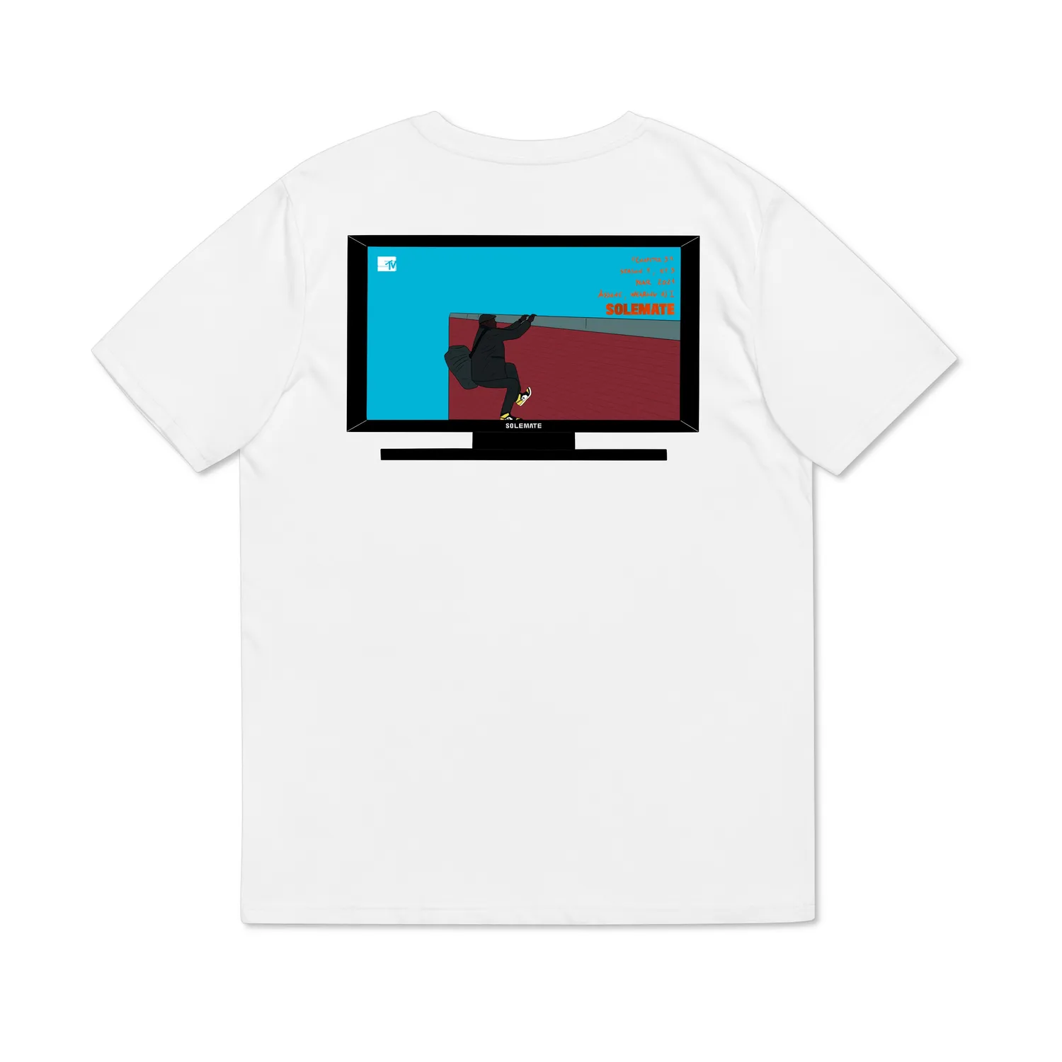 Solemate Assane t-shirt nera cotone bio