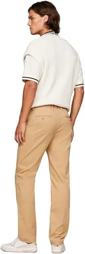 Tommy Hilfiger Denton Straight Fit pantaloni Khaki 28W/36L