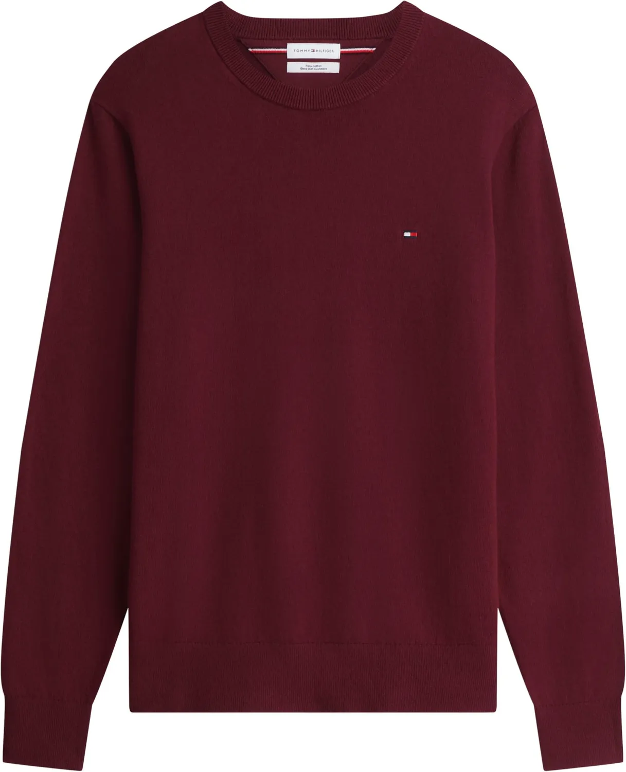 Tommy Hilfiger Crew Neck Regular maglione rosso S uomo