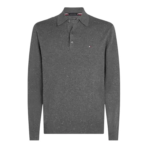 Tommy Hilfiger Pima Cashmere Polo pullover uomo collo polo