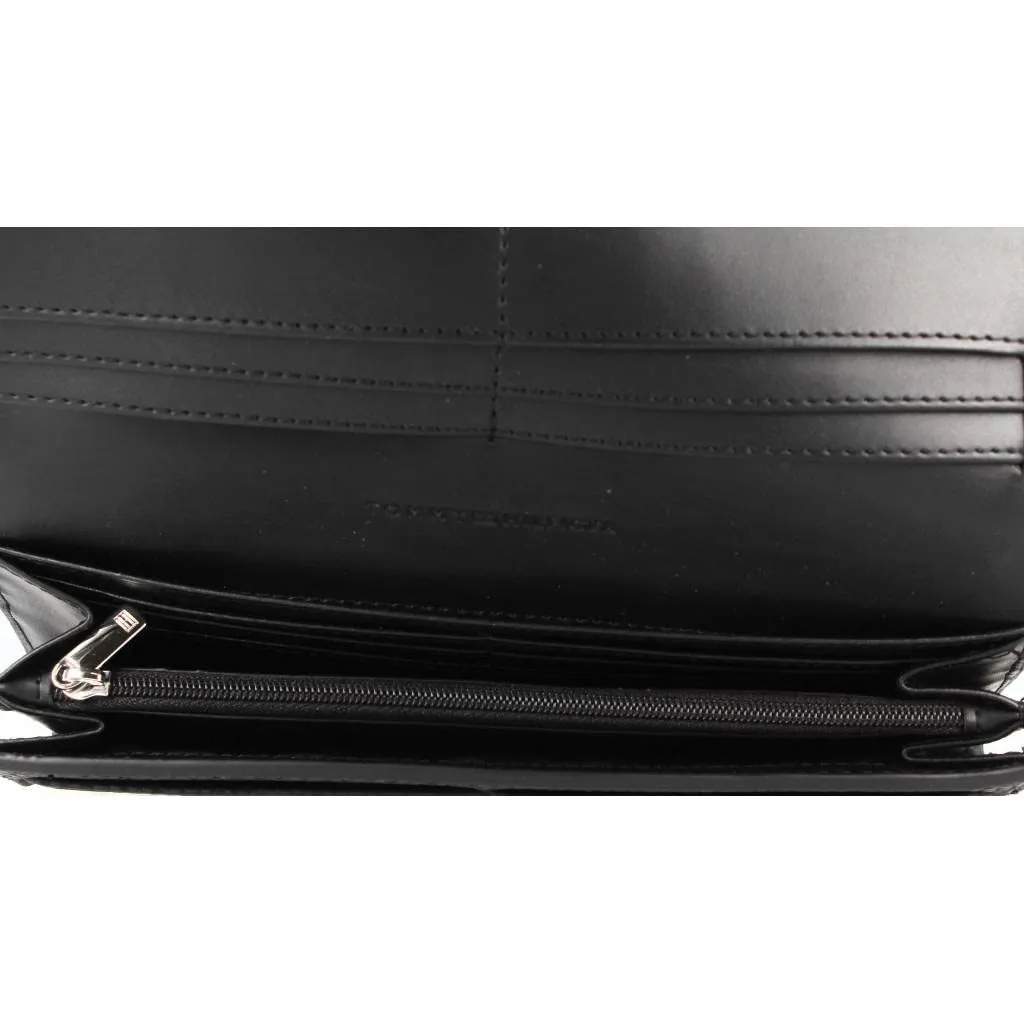Tommy Hilfiger TH Emblem portafoglio donna flap sostenibile