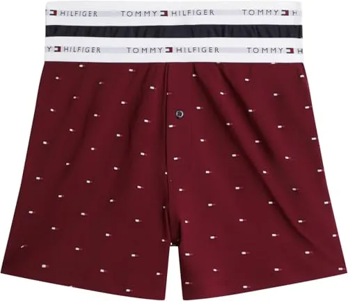 Tommy Hilfiger UM0UM04040 Boxer Uomo 2 Pezzi M Larghi