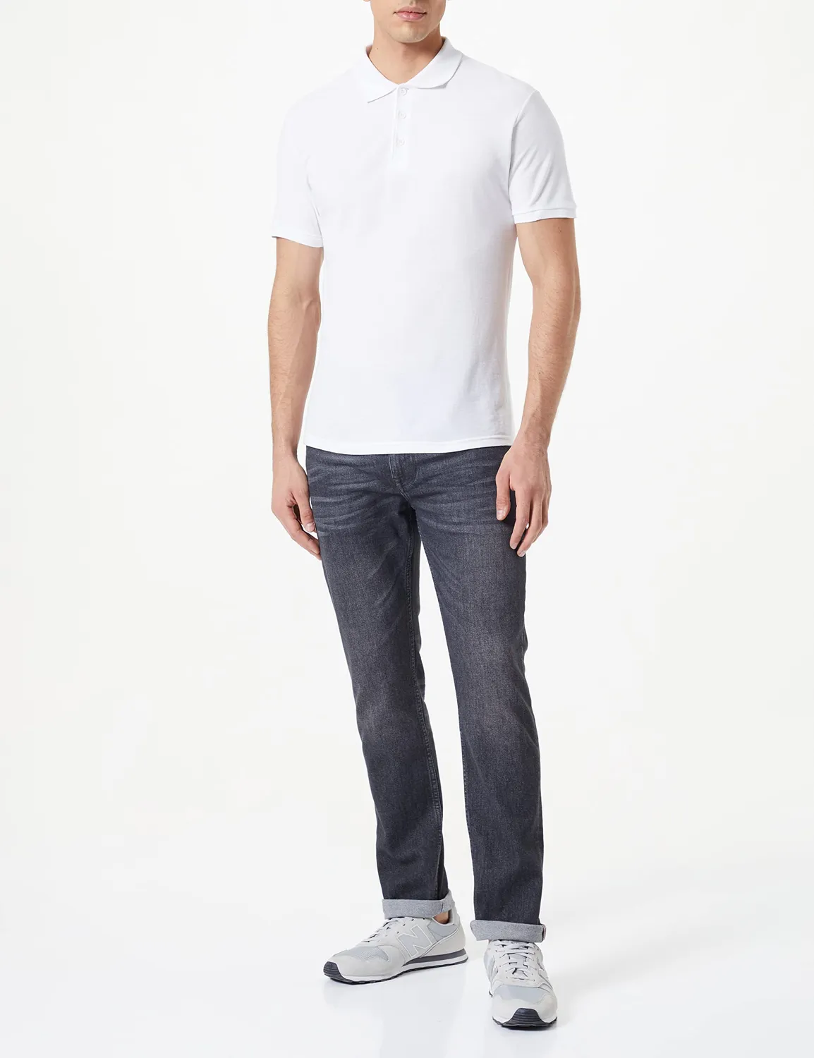 Tommy Hilfiger Milo Denton jeans uomo dritto nero