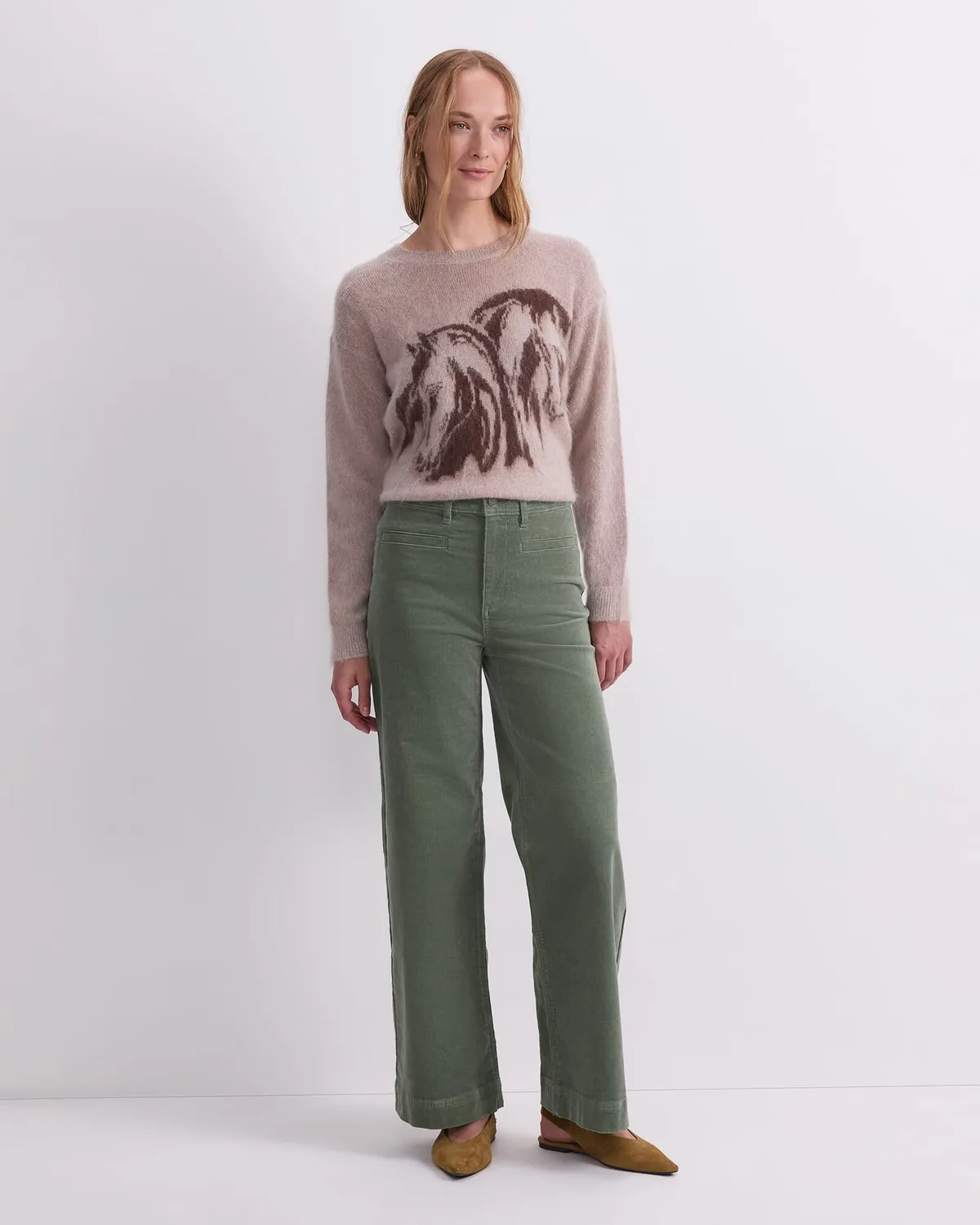 Sportscraft Cleo Cord Wide Leg jeans donna velluto