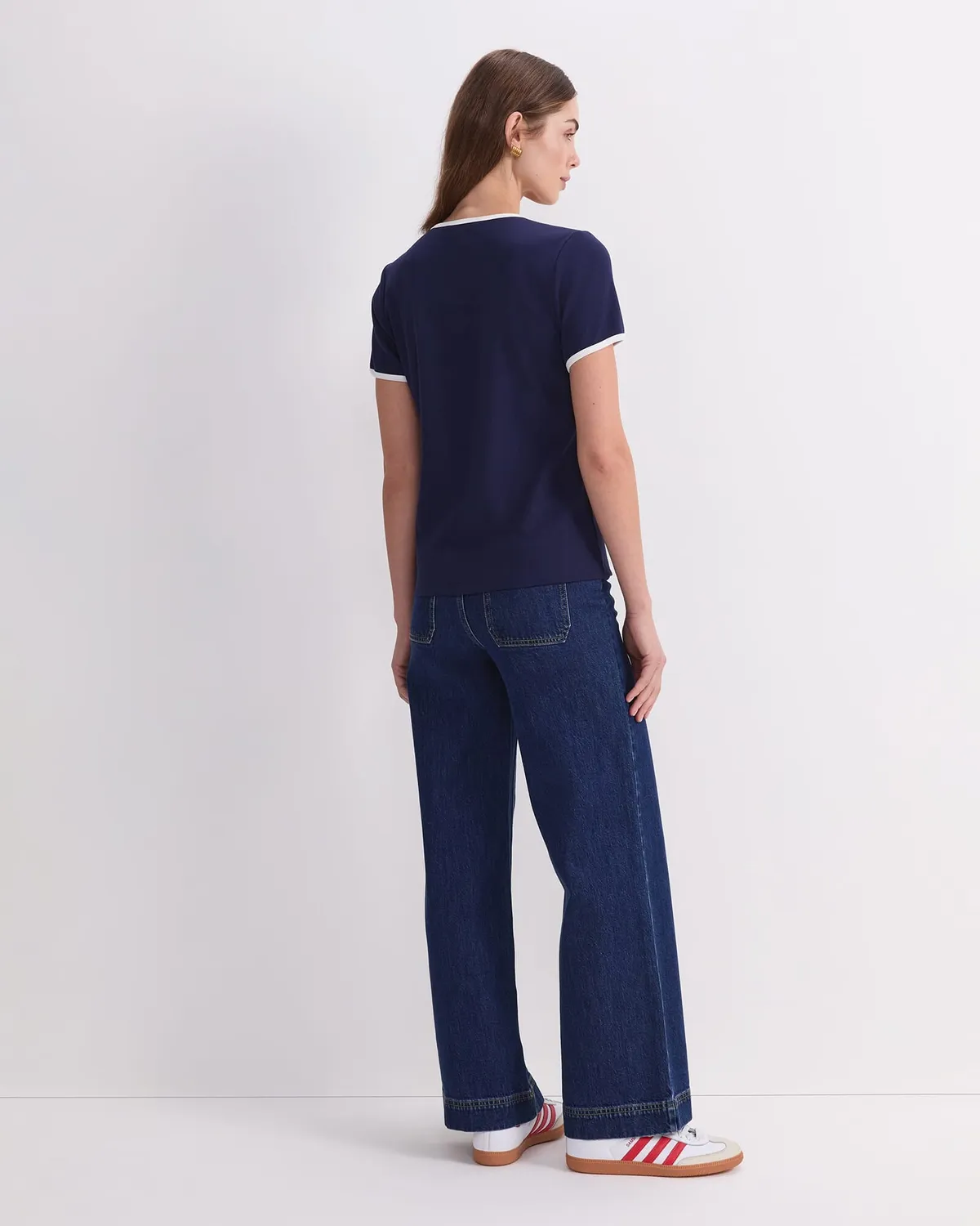 Sportscraft Staple Cotton Blend t-shirt girocollo