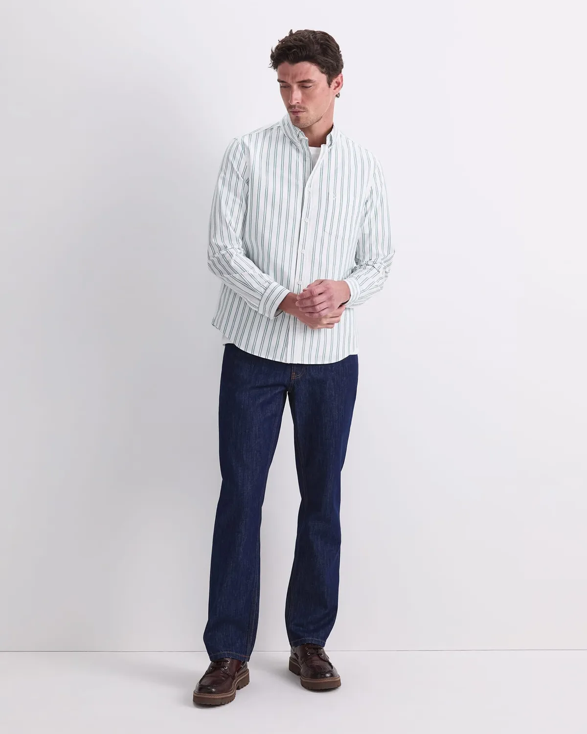 Sportscraft Oxford 208096 camicia uomo XS-XXXL riga cotone